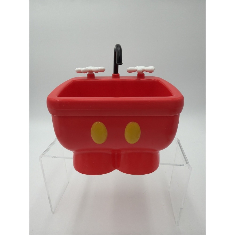 Disney Parks Exclusive BOWL‎ MICKEY KITCHEN SINK Mouse ICE CREAM Sundae Dish